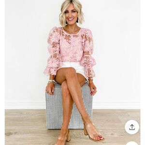 Anthropologie Eva Franco Lace blouse